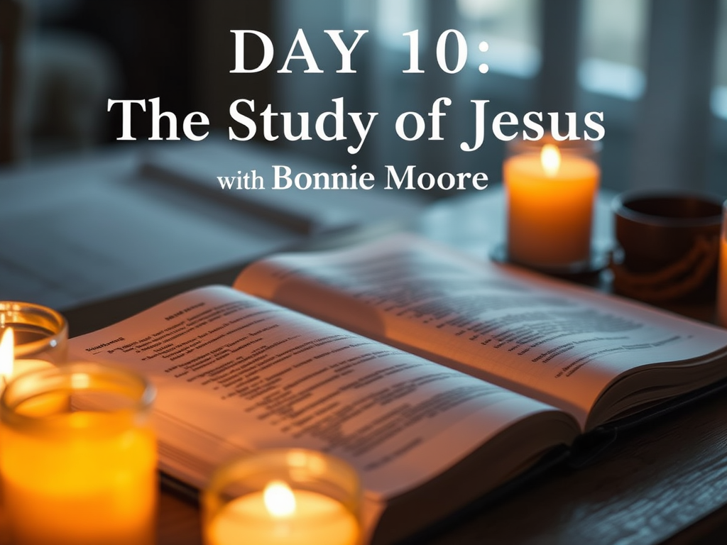 ✨ Day 10 — The Study of Jesus, with Bonnie Moore