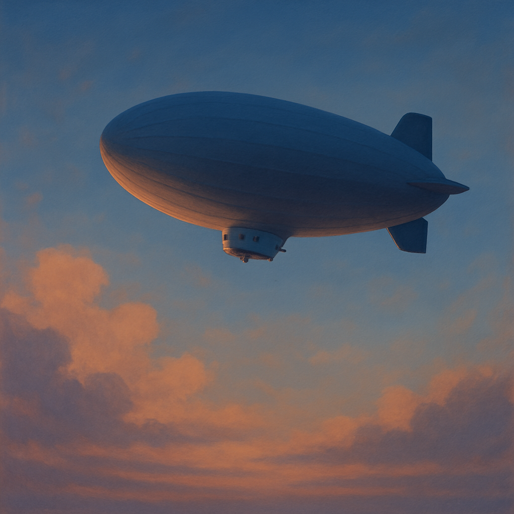 🌙 Evening Devotional — The Goodyear Blimp