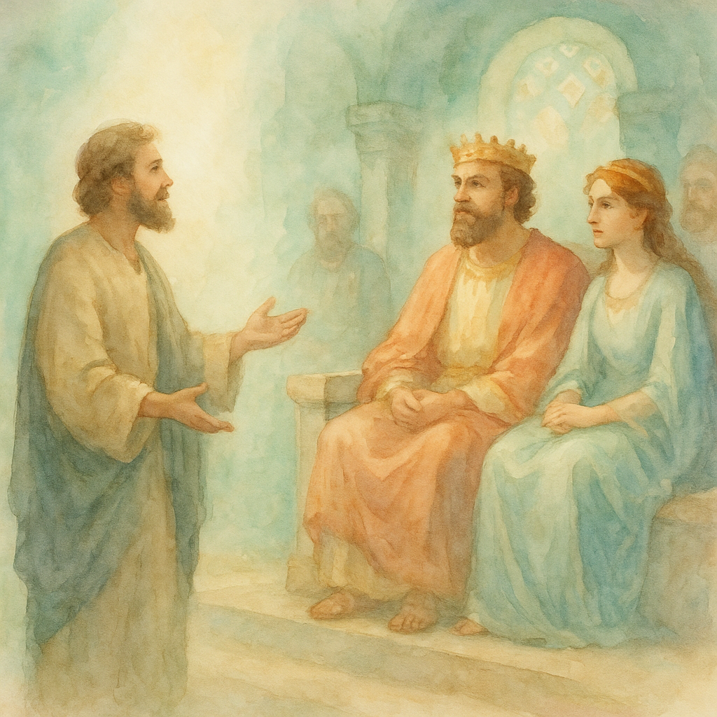 🌸Paul’s Defense Before Agrippa🌻